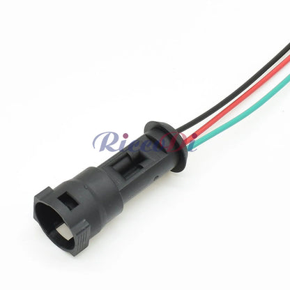 Waterproof housing and seal of 3-Pin 1.5mm TE Tyco auto connector for secure wiring