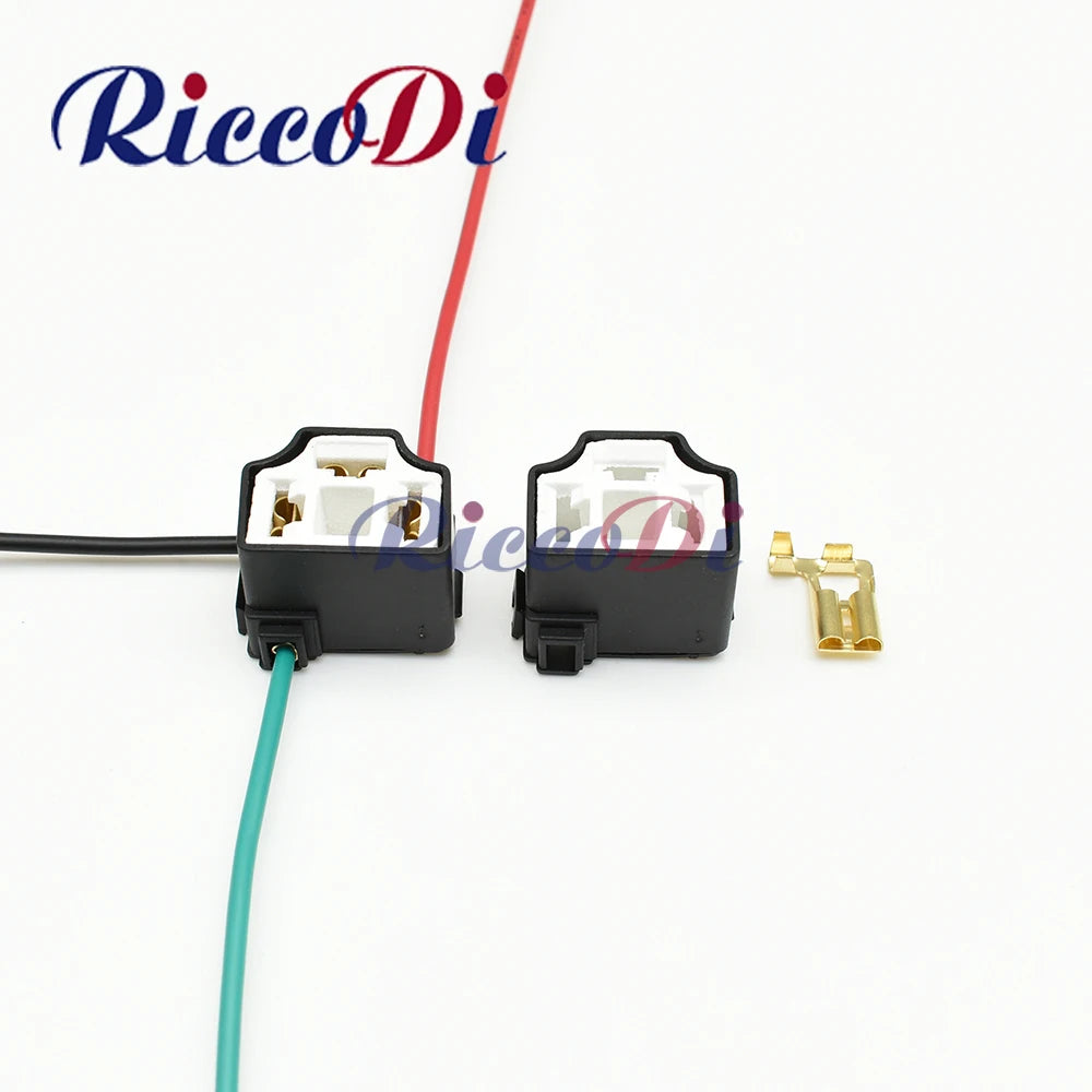 3 pin 7.8mm H4-2B ceramic automotive headlight connector lamp holder for VW Santana