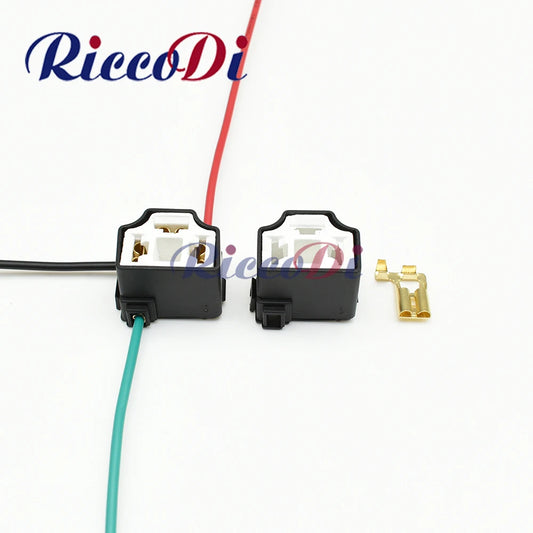 3 pin 7.8mm H4-2B ceramic automotive headlight connector lamp holder for VW Santana