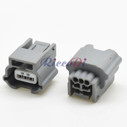 Demonstration of connecting 3 Pin Grey Automotive Lamp Waterproof Socket 7287-0178-40 70178