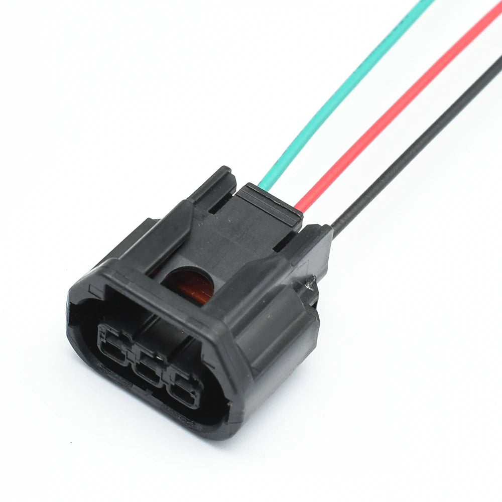 3 pin automotive wire harness connector structure for LED fog light systems
