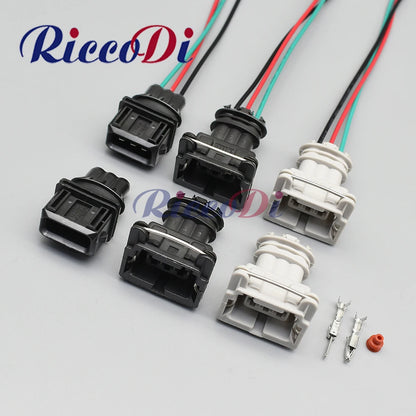 3-pin EFI waterproof fuel injector connector 282191-1 282729-1 full view for car power timer and sensor wiring