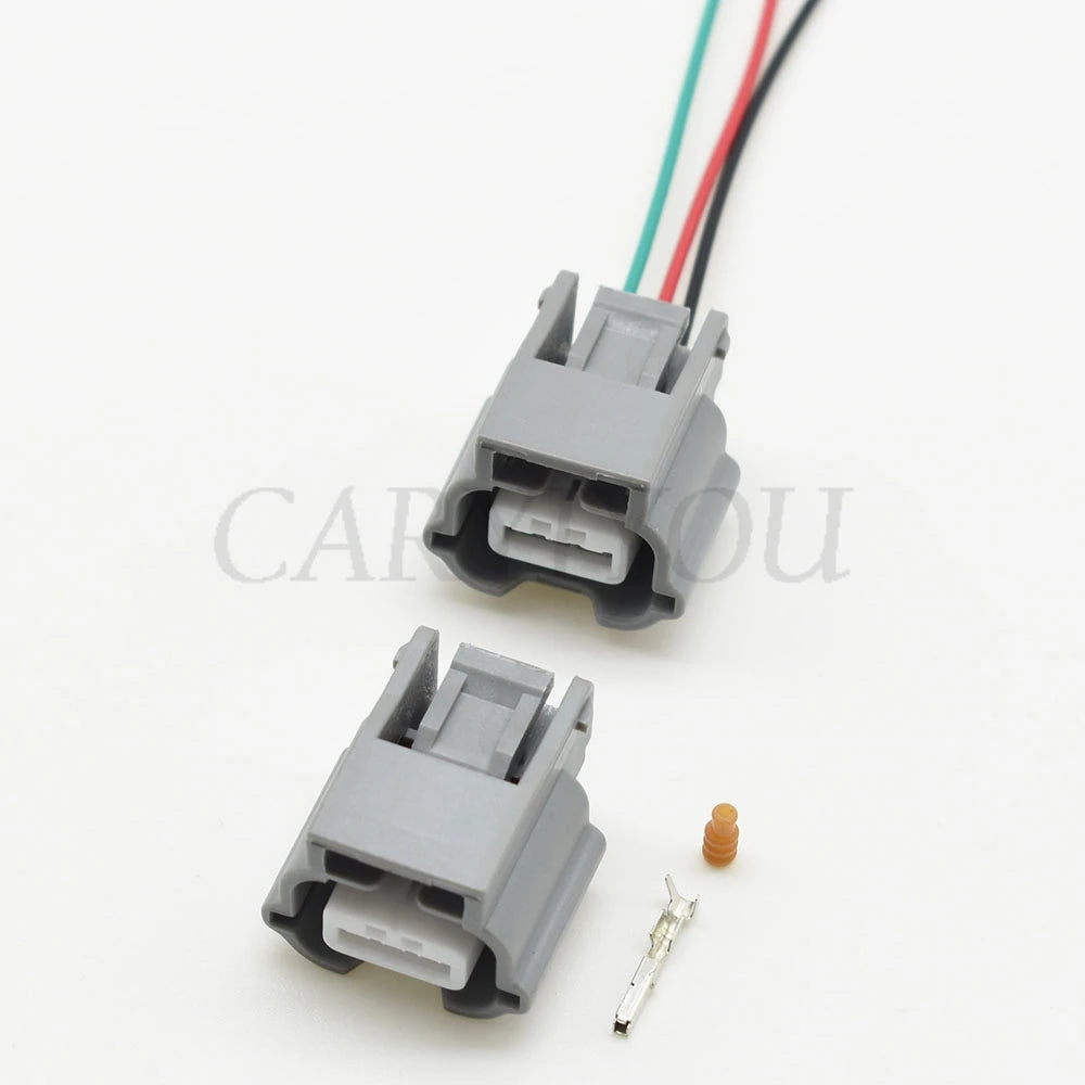 Application of 3 Pin Grey Automotive Lamp Low Current Waterproof Socket in AC wire cable assembly 7287-0178-40 70178