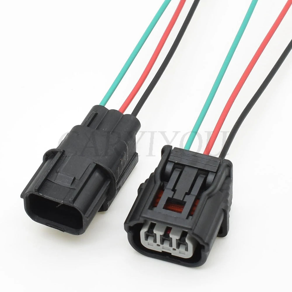 Locking mechanism of 3-Pin waterproof automotive ignition coil socket plug 6189-7037 6188-4775 ensures secure connection