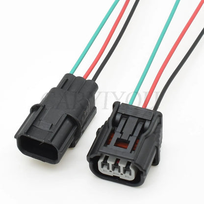 Locking mechanism of 3-Pin waterproof automotive ignition coil socket plug 6189-7037 6188-4775 ensures secure connection
