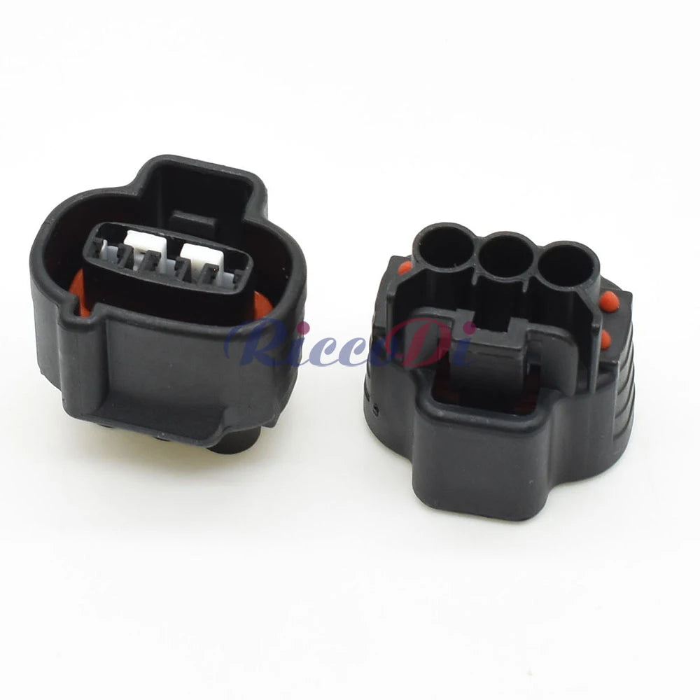 Close-up view of 3 pin VSS sensor connector pin structure DS-BN-3F-GR