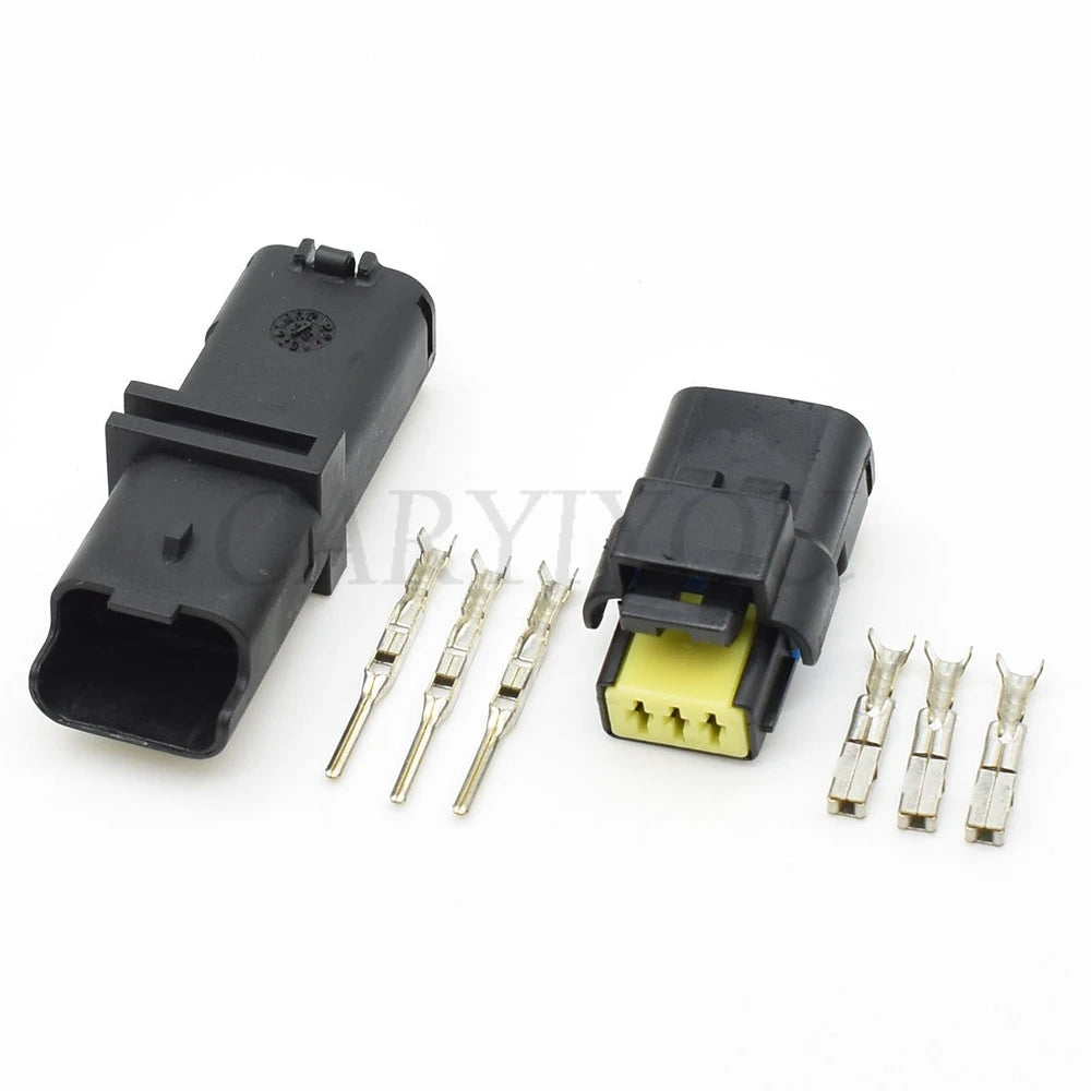 3-pin automotive wire connector socket 211PL032S0049 211PC032S0049 installed in vehicle headlight and gearbox system