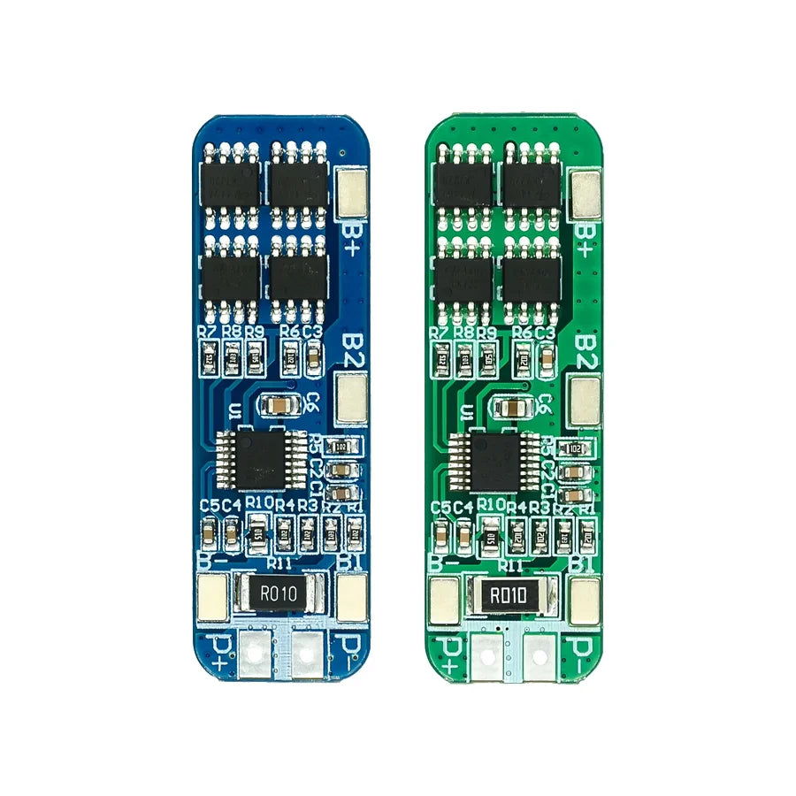 3S 12V 10A Li-ion battery protection BMS board with 18650 charger PCB, suitable for electric drill motors and DIY electronics projects