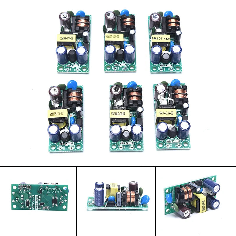AC DC converter module with 3V 5V 9V 12V 15V 24V output options