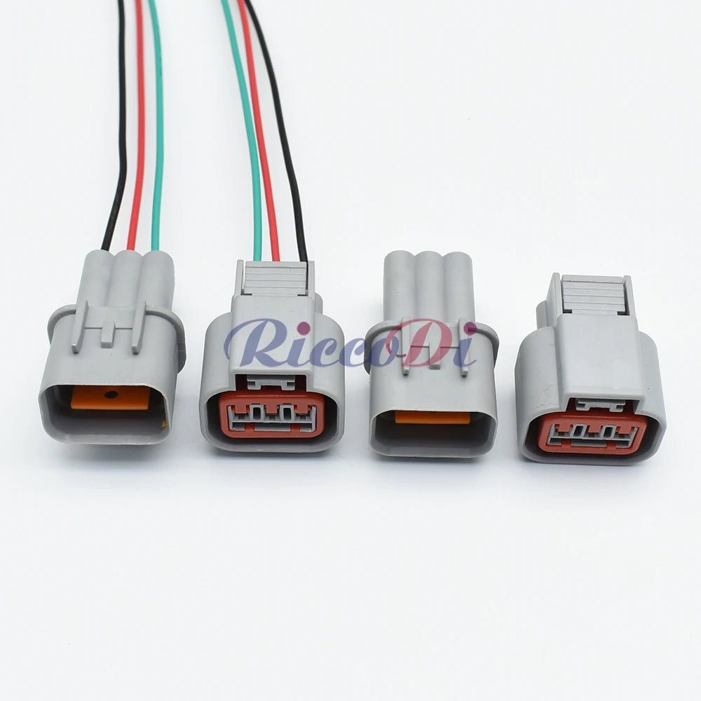 Application of 3 Way Auto Compressor Air Conditioning Waterproof Connector Plug in automotive wiring harness HN032-03020 HN036-03027