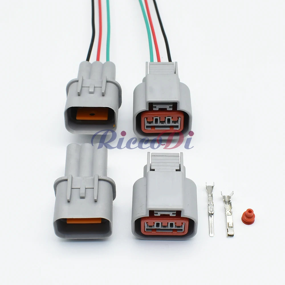 Waterproof detail of 3 Way Auto Compressor Air Conditioning Connector Plug HN032-03020 HN036-03027
