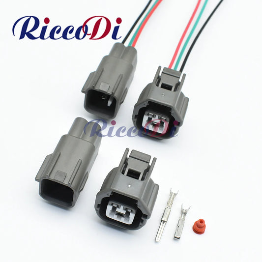 3-Way waterproof automotive connector wire harness plug for Hyundai-Kia Elantra IX35 showing ignition coil and wiper motor connections