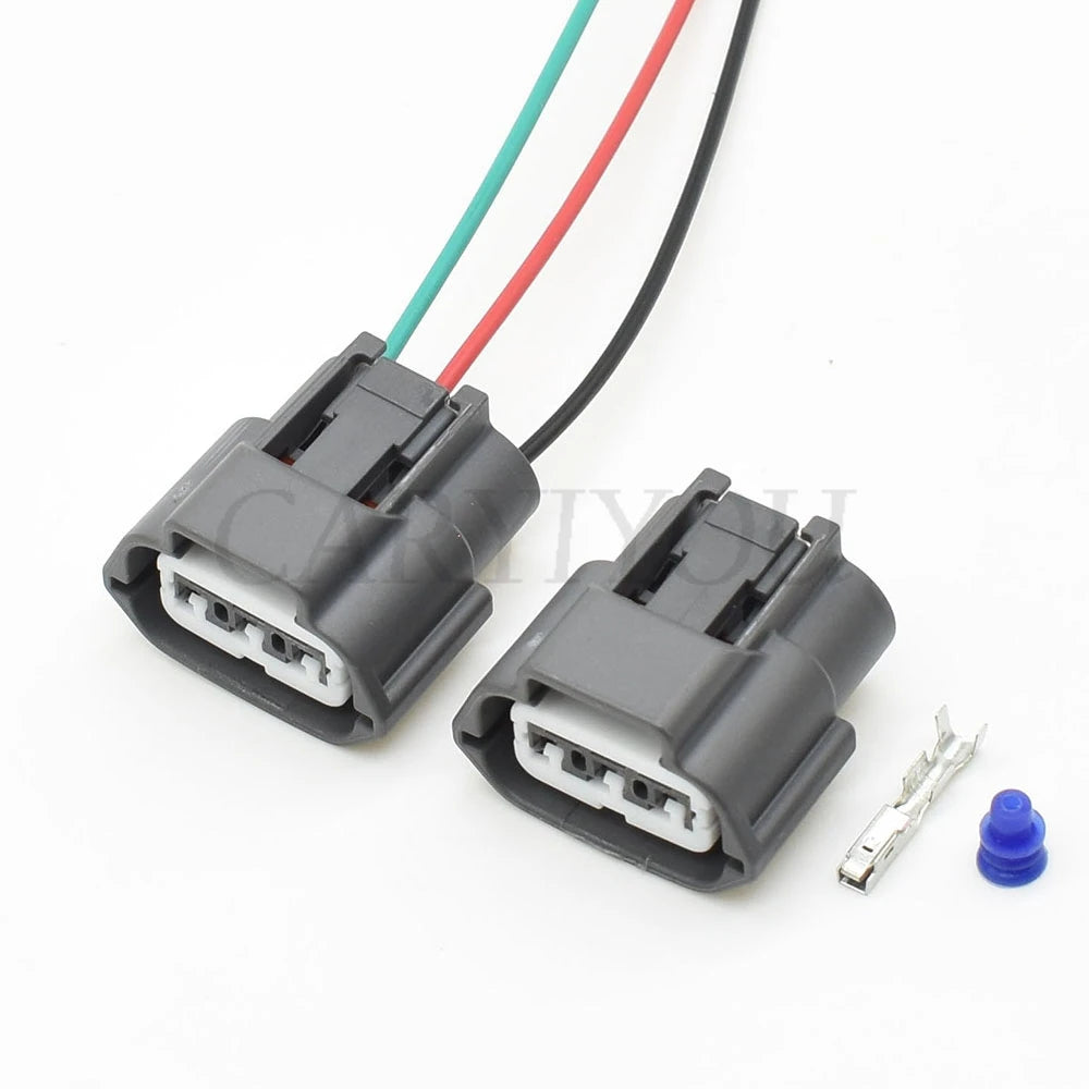3 way automotive ignition coil waterproof connector socket 6189-0780 6189-1098 for Nissan
