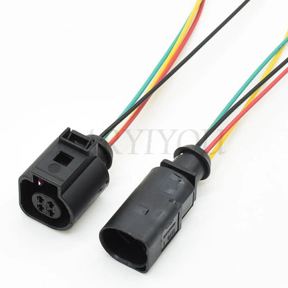 4 Hole male female 1.5mm water temperature sensor plug connector 4B0 973 812 4B0973812 4B0 973 712 used in VW automotive wiring systems