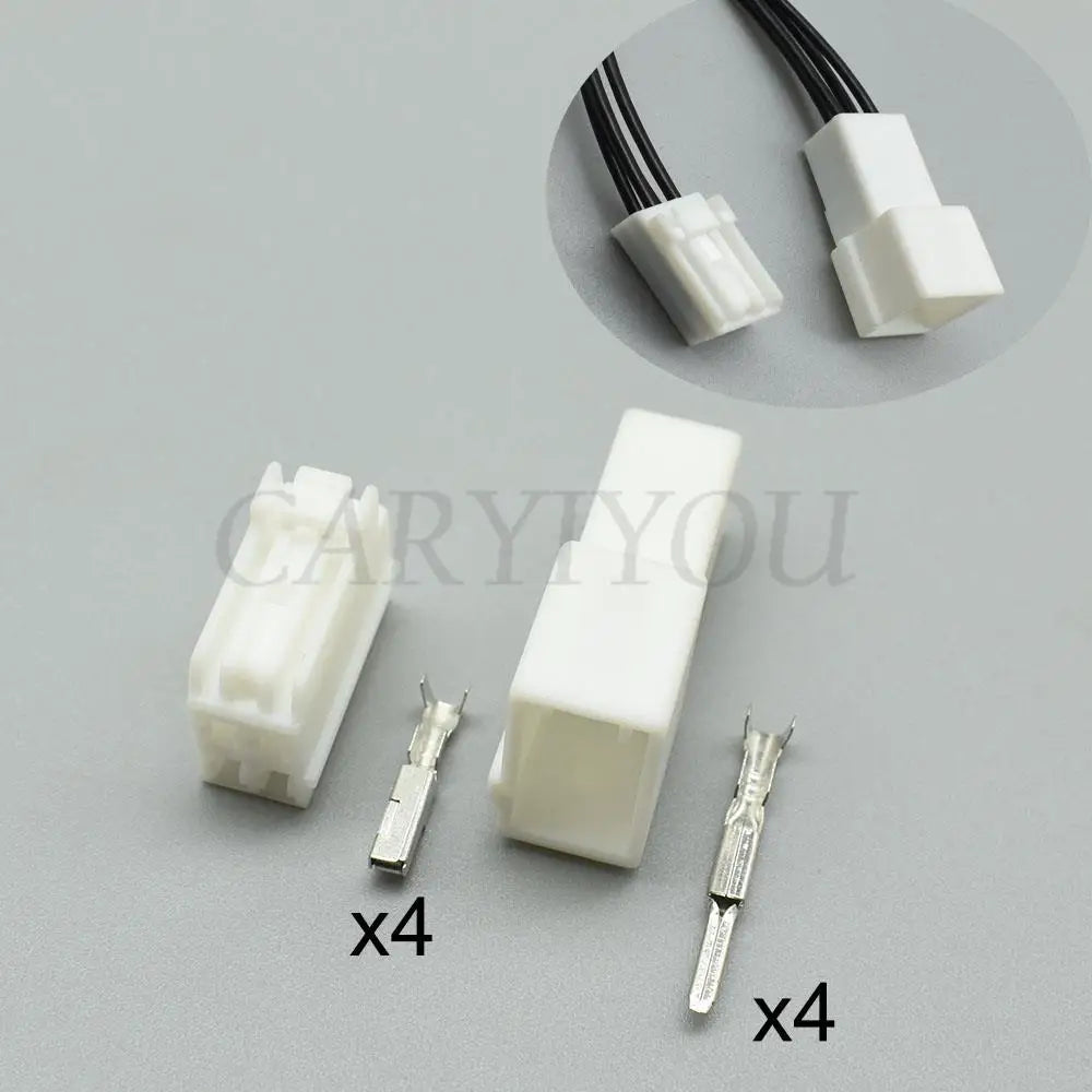 4 pin 2.2 series automotive male female docking connector unsealed plug