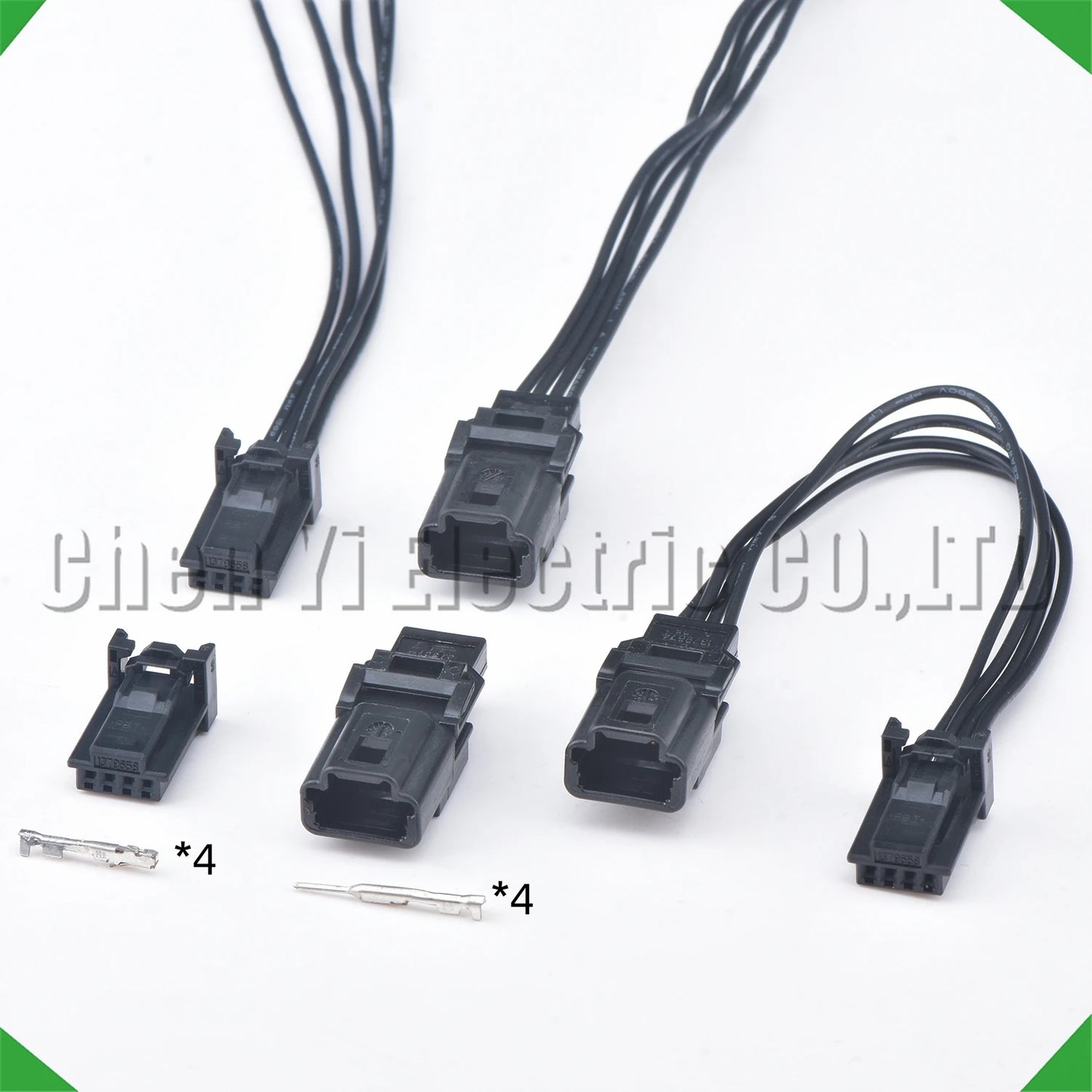 4 pin automotive connector wire harness plug