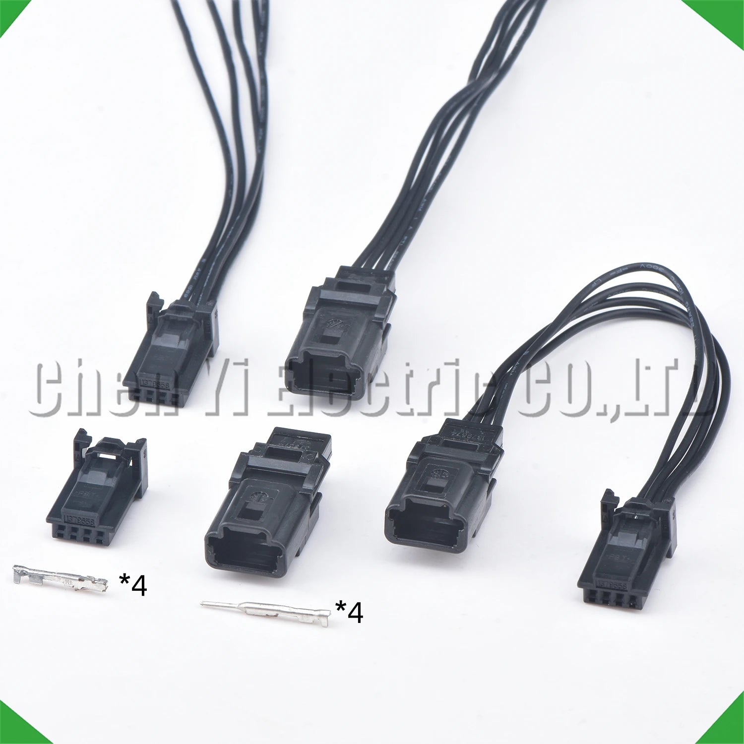 4 pin automotive connector wire harness plug
