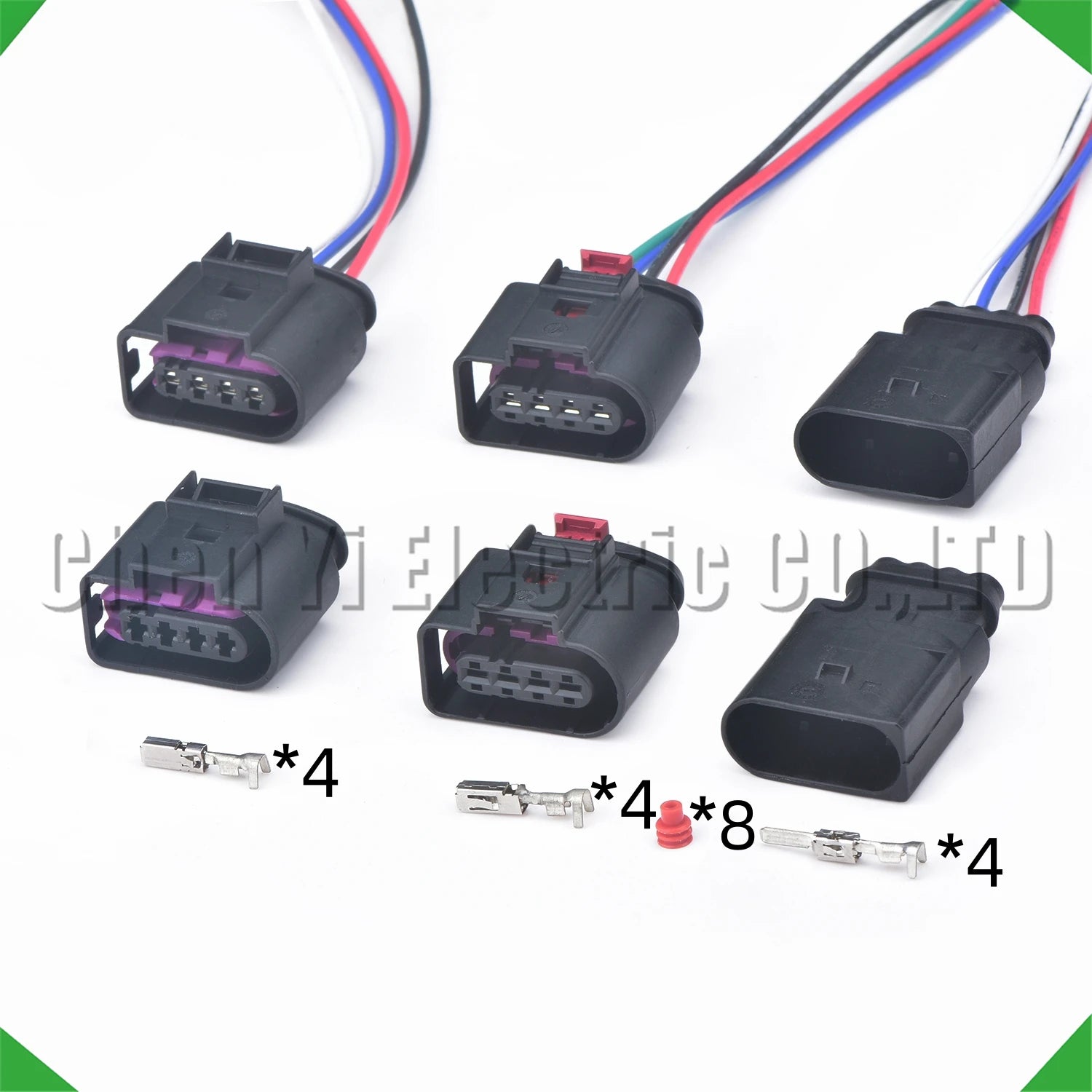 4 pin automotive connectors ignition coil high voltage pack wire harness plug