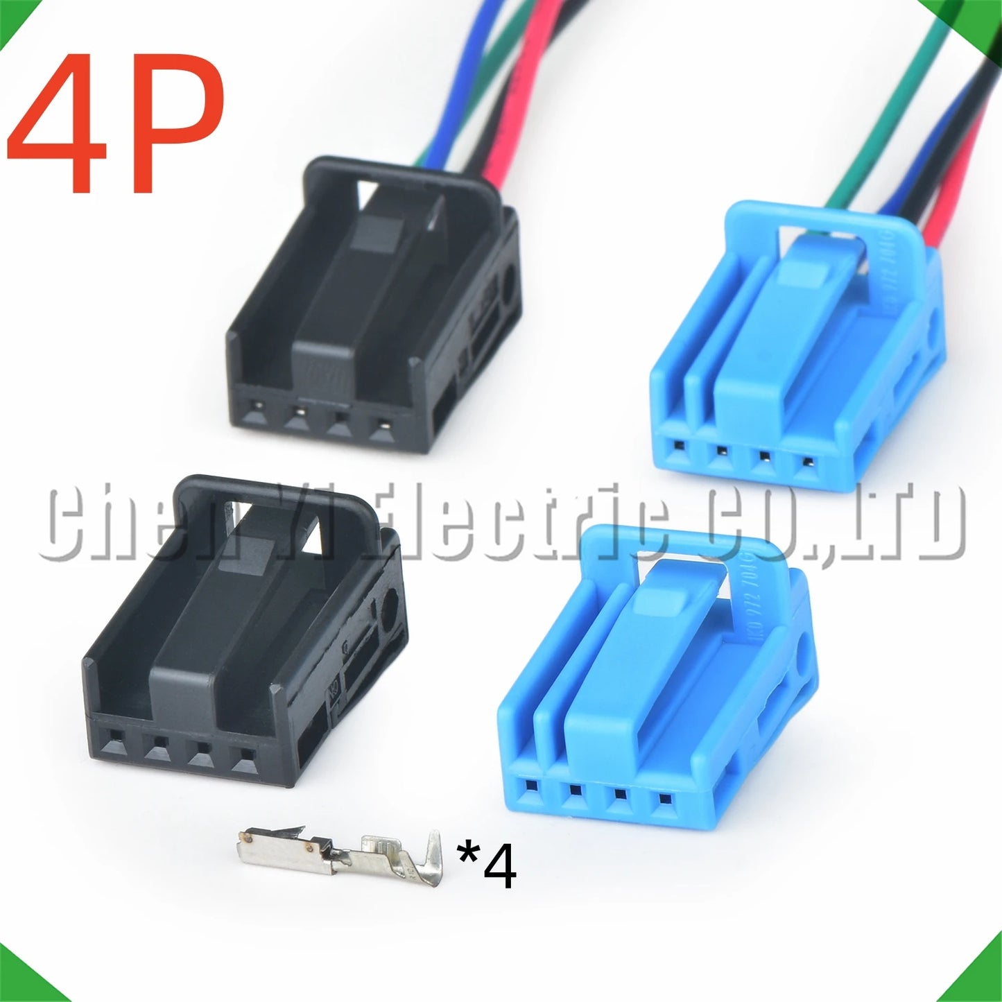 4 pin automotive central locking connector plug