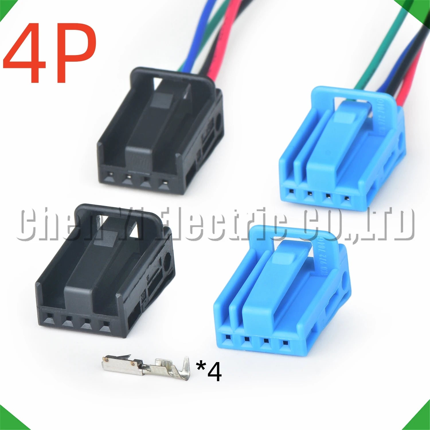 4 pin automotive central locking connector plug