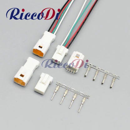 4 pin JST JWPF 0.7mm pitch automotive male female connector plug