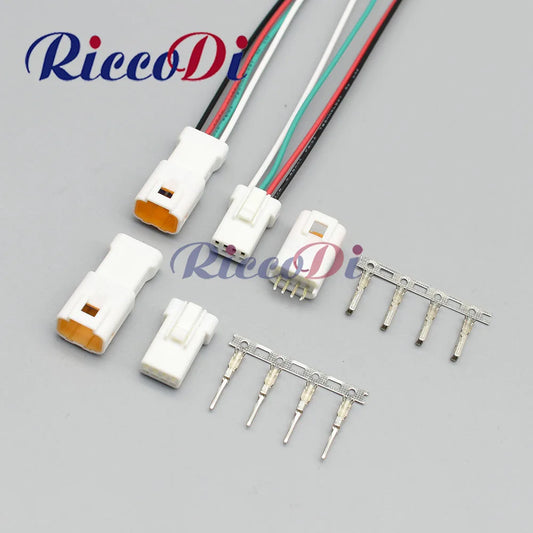 4 pin JST JWPF 0.7mm pitch automotive male female connector plug