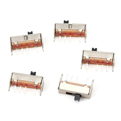 4 pin PCB vertical slide switch with bracket