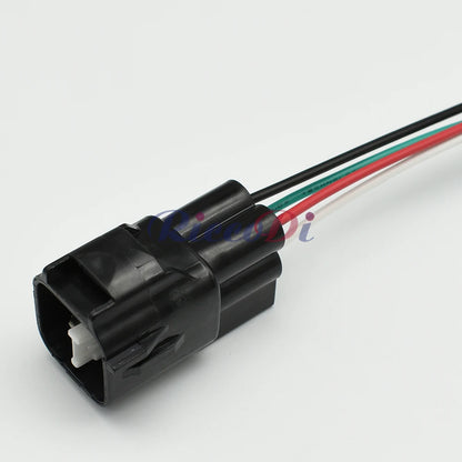 4 pin waterproof automotive electric fan connector interface view