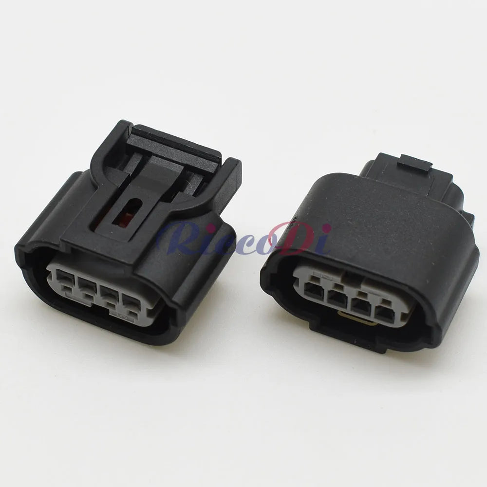 Plastic housing and brass terminal structure of 4 Pin automotive waterproof connector plug 6189-6948