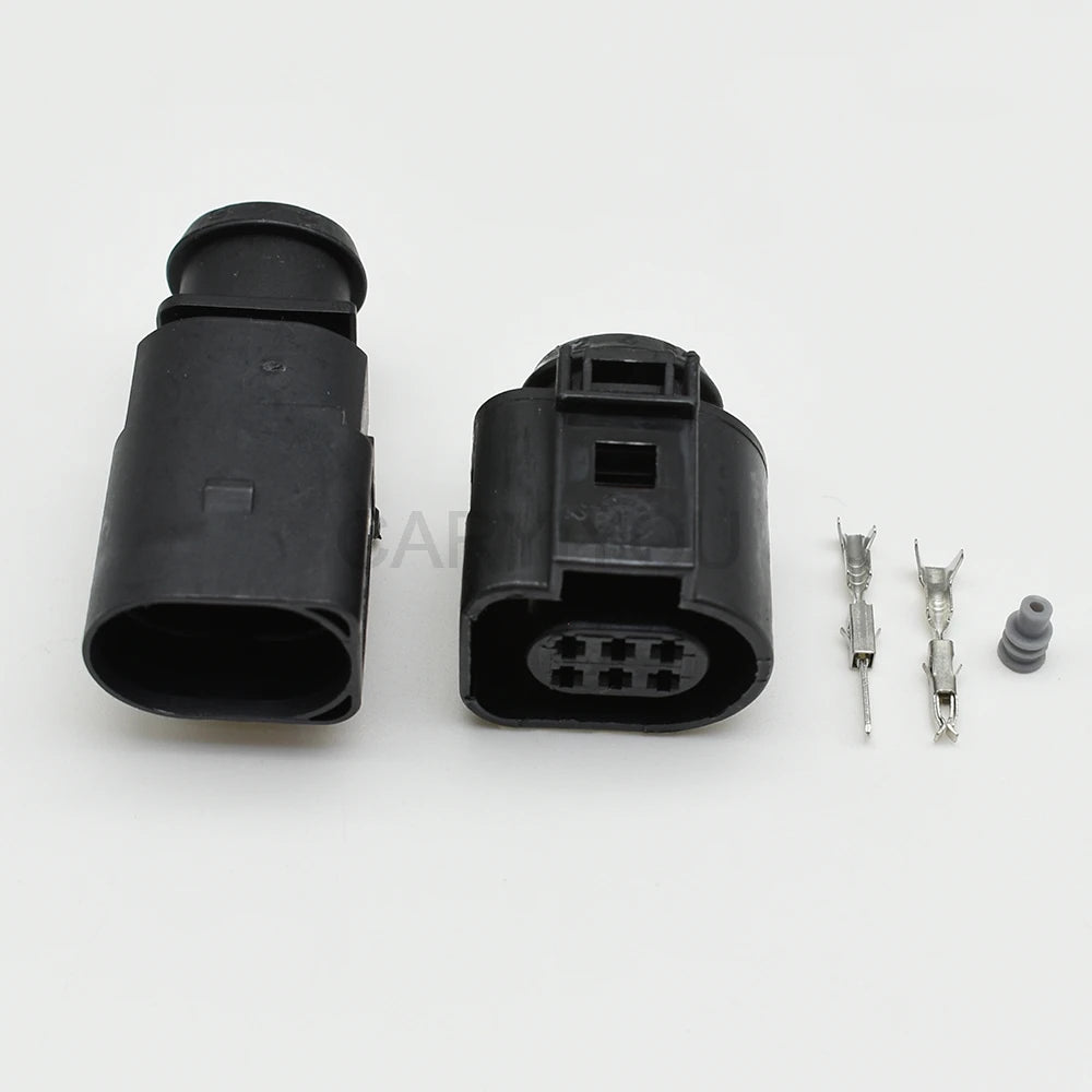 42121200 6-hole FEP automotive sensor plug with waterproof connector sheath