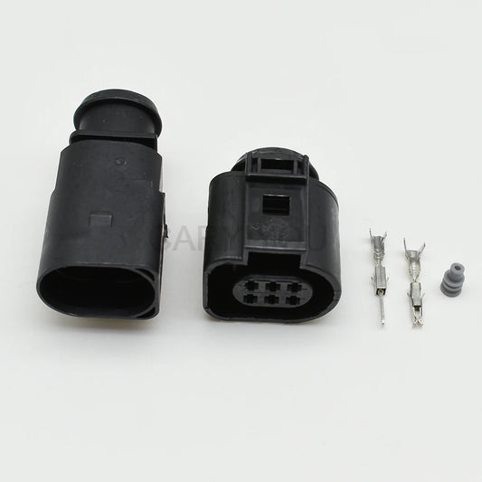 42121200 6-hole FEP automotive sensor plug with waterproof connector sheath