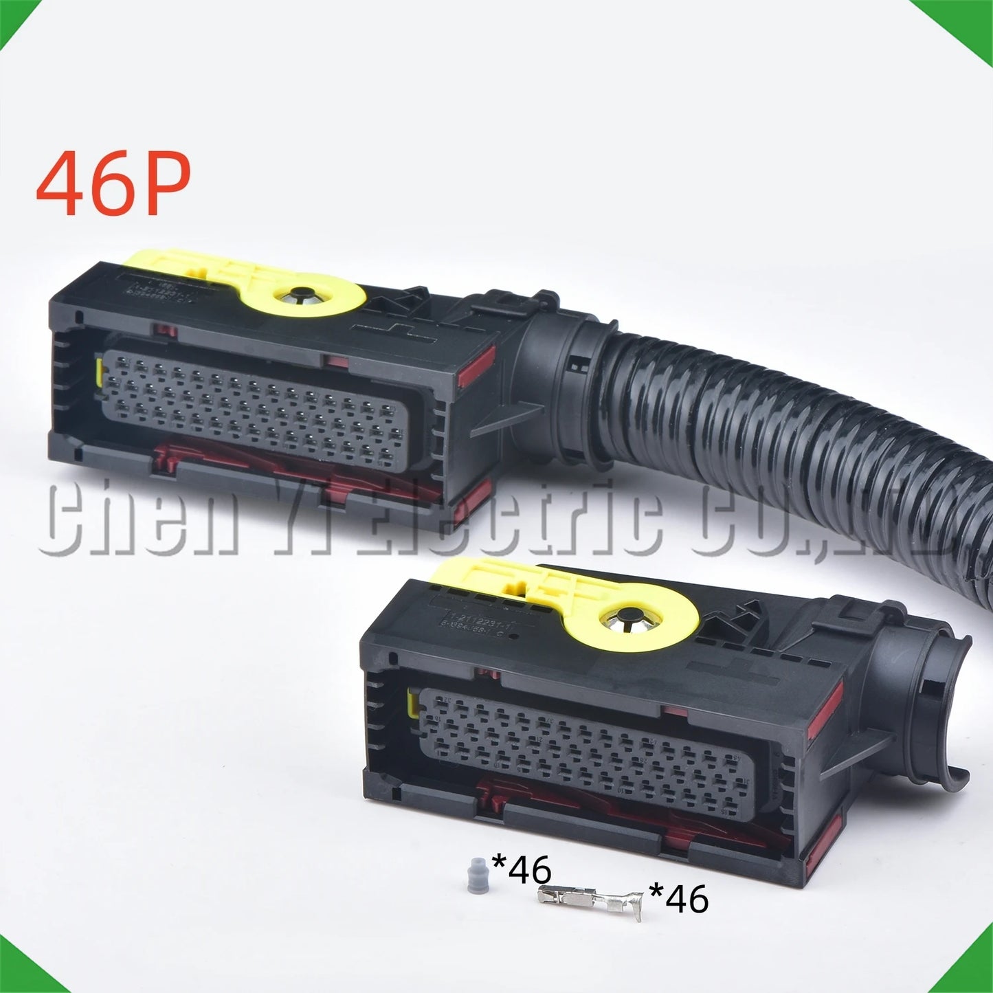46 pin ECU engine wire harness connector plug