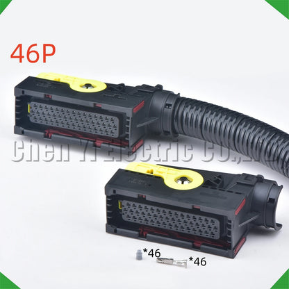 46 pin ECU engine wire harness connector plug