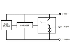 Hall-Effect Sensor Analog 49E