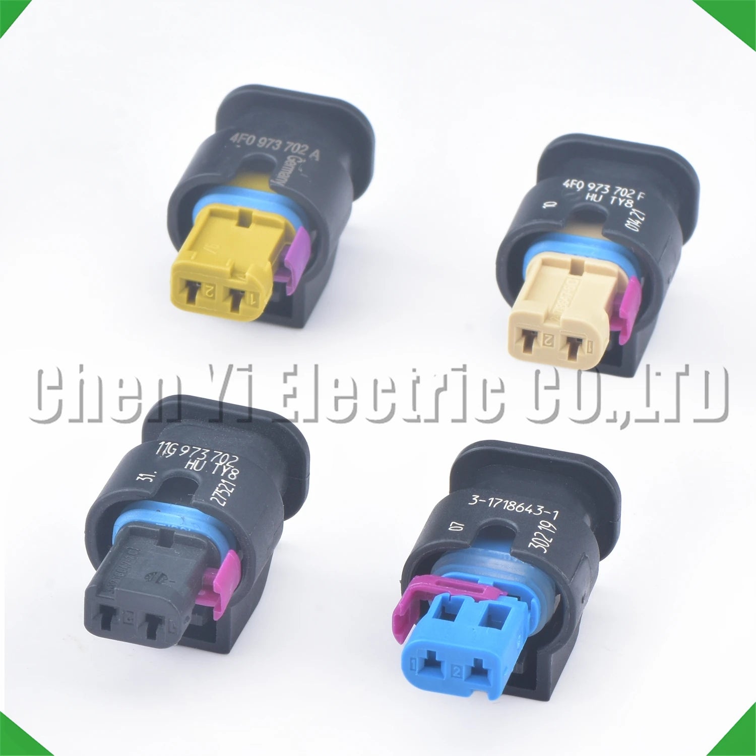 4F0973702A VVT solenoid connector plug for VW Audi