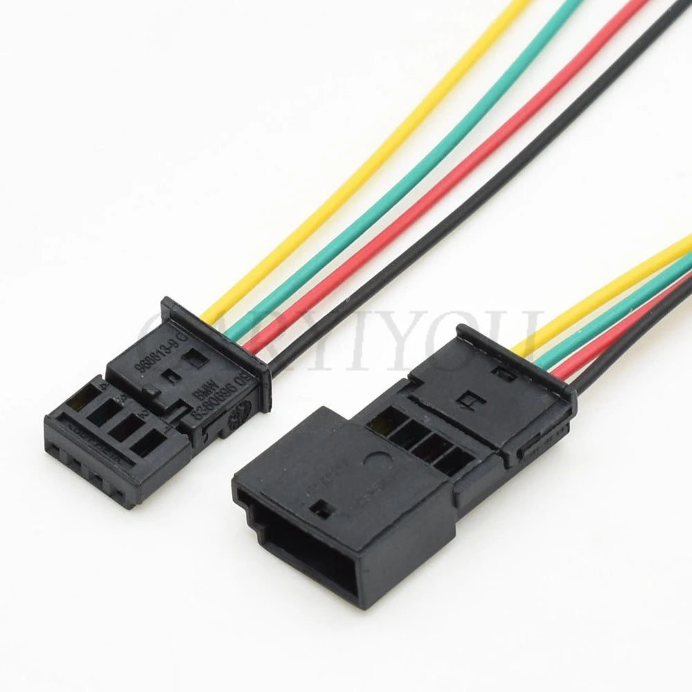 4 Pin automotive connector 968813-9 838069609 0-1452576-1 968813-1 used in car ambient and door light wiring harness systems