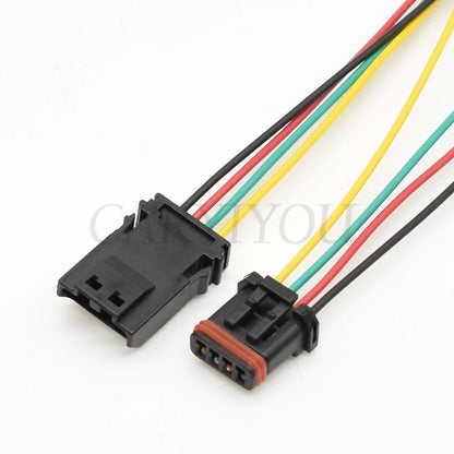 4 Pin waterproof auto electric housing plug wiring harness connector MX19004S51 MX19004P51 MX19004P52 MX19004S52 used in automotive wiring systems