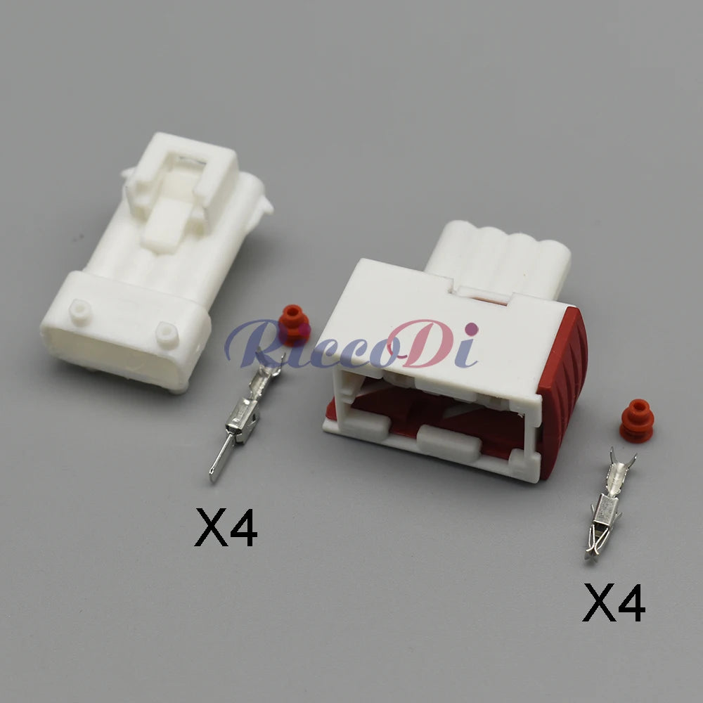 High-quality 4 pin waterproof automotive oxygen sensor connector, suitable for Changan Star Fukang, Chery Fengyun A5, and Dongfeng Citroen
