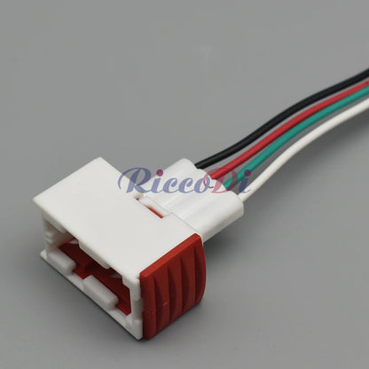 4 pin waterproof car oxygen sensor connector with socket design, compatible with 144998-5 3MTS04FW, ensures stable vehicle performance