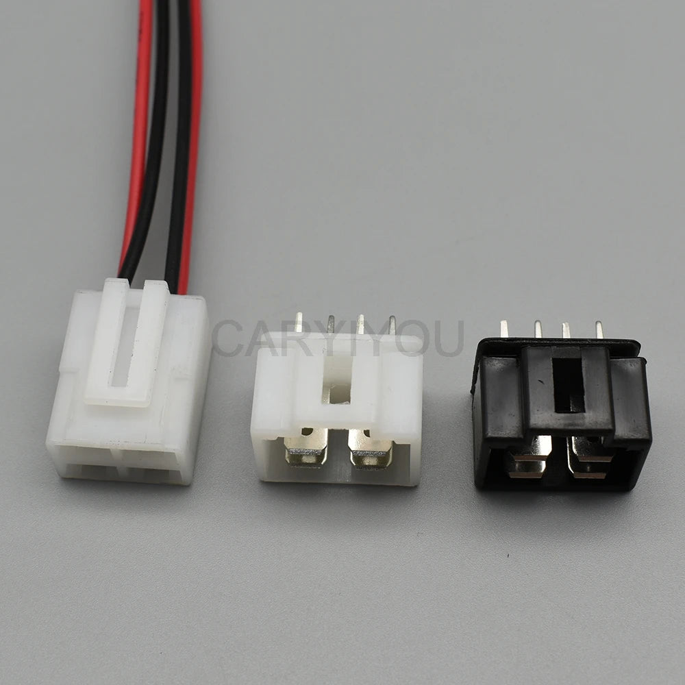 Detail of waterproof housing for 4 Pin DJ70410-6.3-21 male female electrical connector CD70