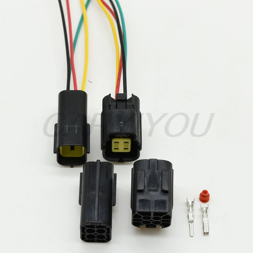 Waterproof housing detail of 4 Pin Denso Oxygen Sensor Plug Connector for MAZDA KIA