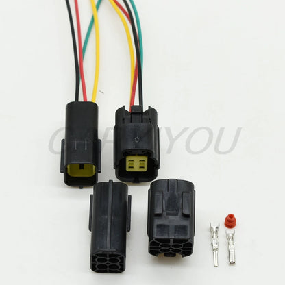 Waterproof housing detail of 4 Pin Denso Oxygen Sensor Plug Connector for MAZDA KIA