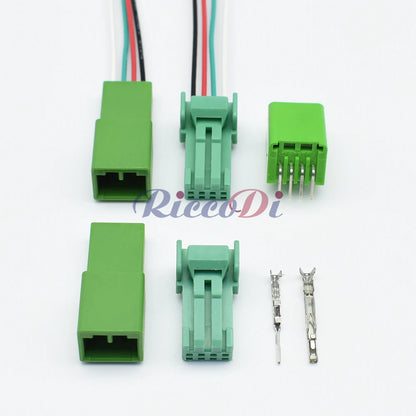 Plastic housing structure of IL-AG5-4S-S3C1 IL-AG5-4P-S3T2 4 pin automotive fog light switch plug daytime running light socket connector