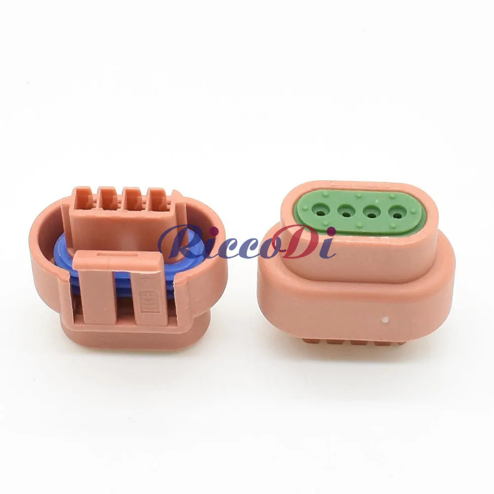 Plastic housing structure of 4 pin auto waterproof ignition coil high pressure bag wiring harness connector 12162859 for Buick Chevrolet