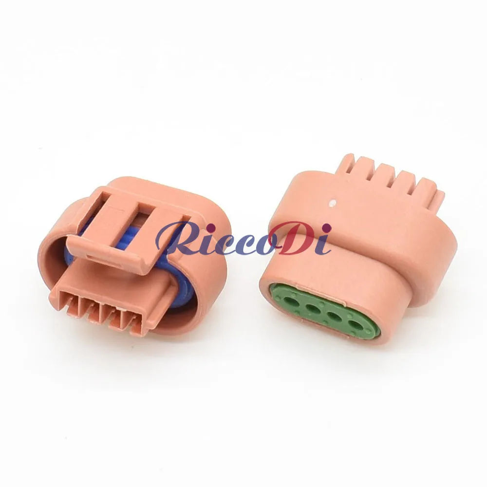 Close-up of terminals for 4 pin auto waterproof ignition coil high pressure bag wiring harness connector 12162859 for Buick Chevrolet