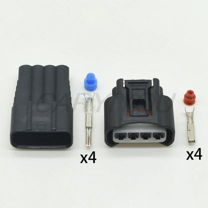 4 Pin ignition coil plug auto socket 11885 90980-11885 7283-7449-30 used in Toyota Corolla Vios Camry Highlander RAV4 engine wiring system