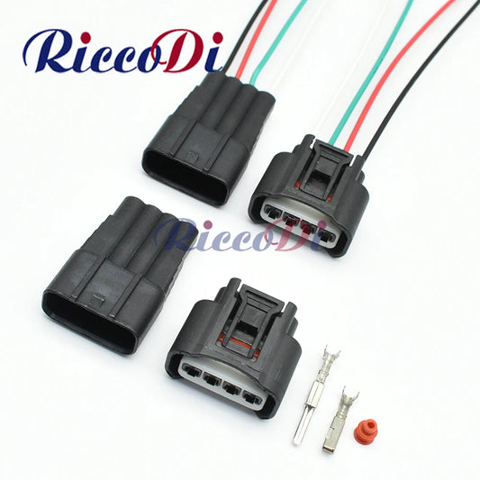 4 Pin ignition coil plug auto socket 11885 90980-11885 7283-7449-30 for Toyota Corolla Vios Camry Highlander RAV4 overview