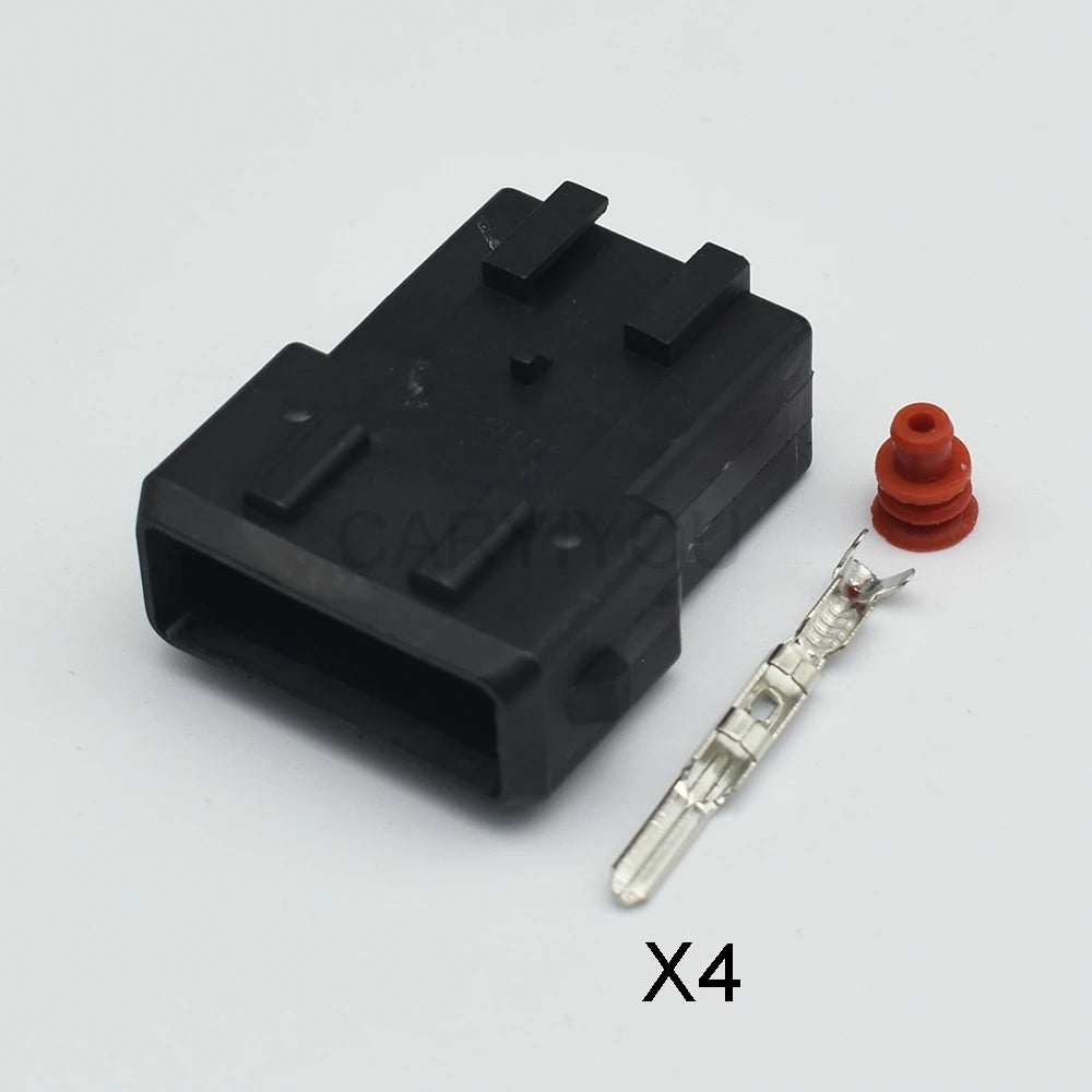 4 Pin 3.5mm automotive junior power timer socket plug connector 282192-1 used in car oxygen sensor and ignition coil wiring