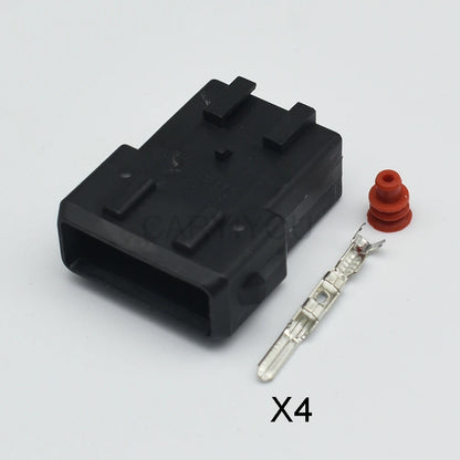 4 Pin 3.5mm automotive junior power timer socket plug connector 282192-1 used in car oxygen sensor and ignition coil wiring