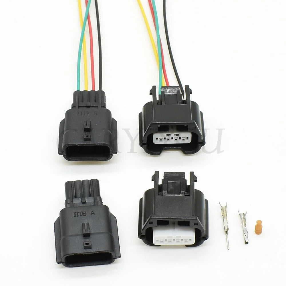 Plastic housing structure of 7282-8853-30 7283-8853-30 4 pin waterproof automotive plug MAP sensor connector